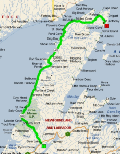 Viking Trail Route