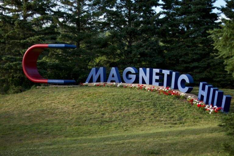 one of New Brunswick's many tourist attractions. Magnetic hill has been attracting visitors to this site for many decades.