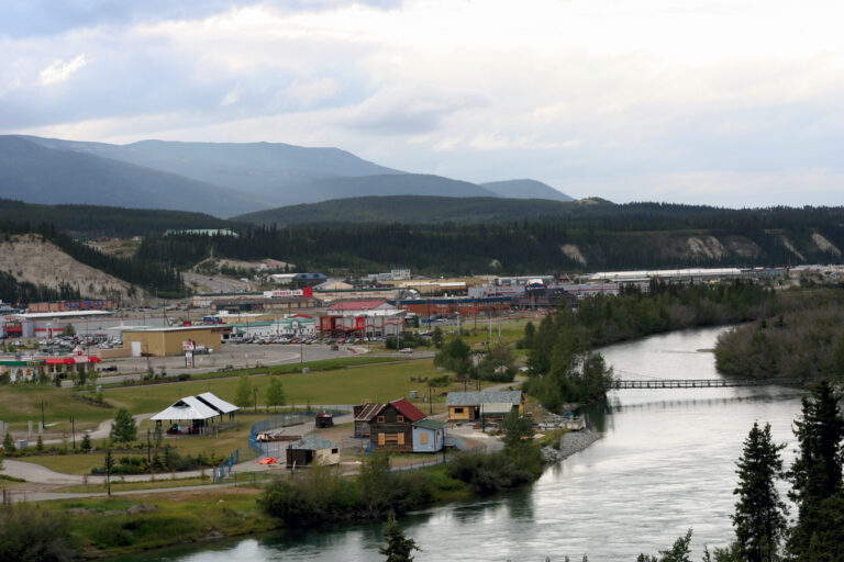 Arial view of Whitehorse